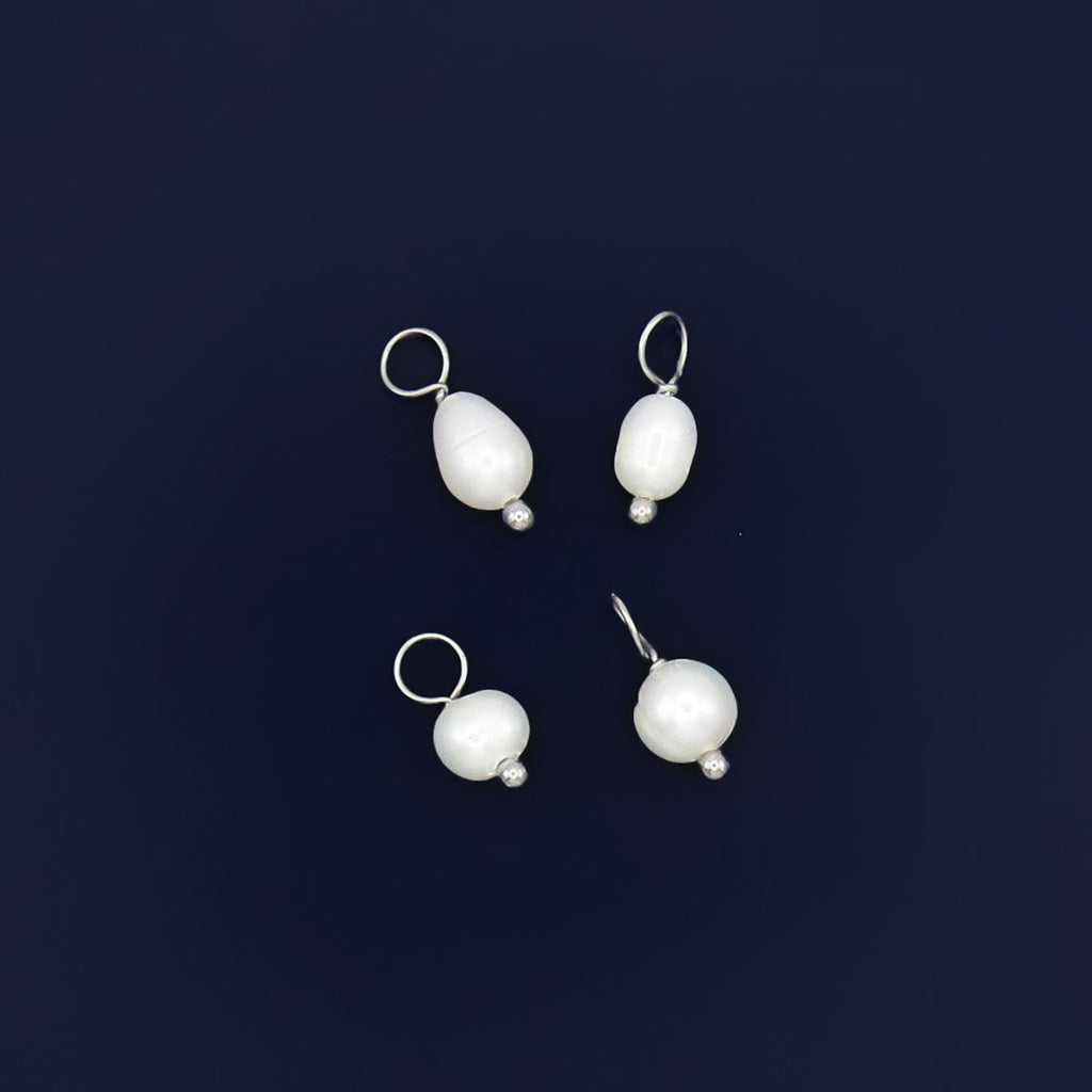 Natural Baroque Freshwater Pearl Charms for DIY Jewellery-Accessories-2-Glitters