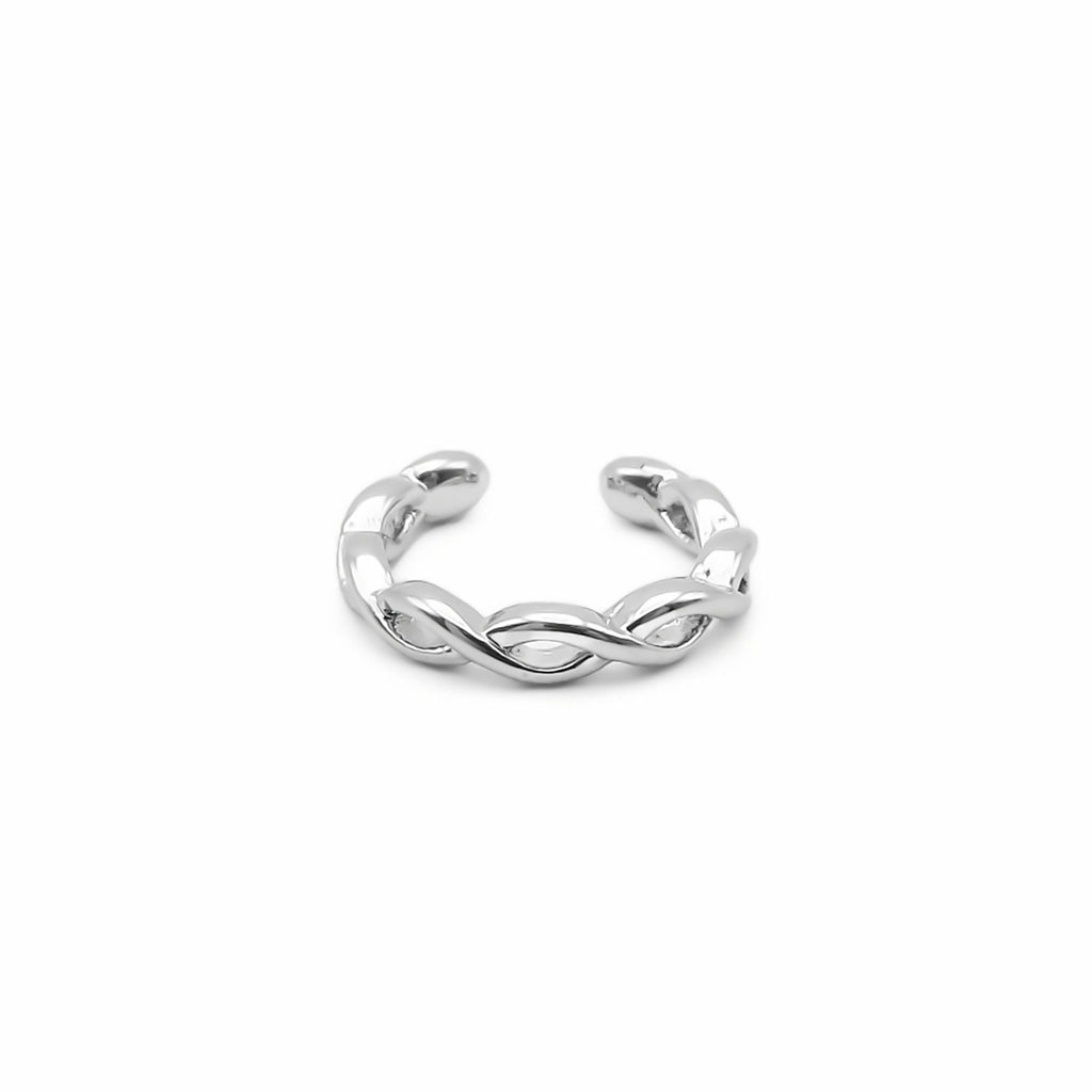 Twisted Rope Non Pierced Conch Ear Cuff