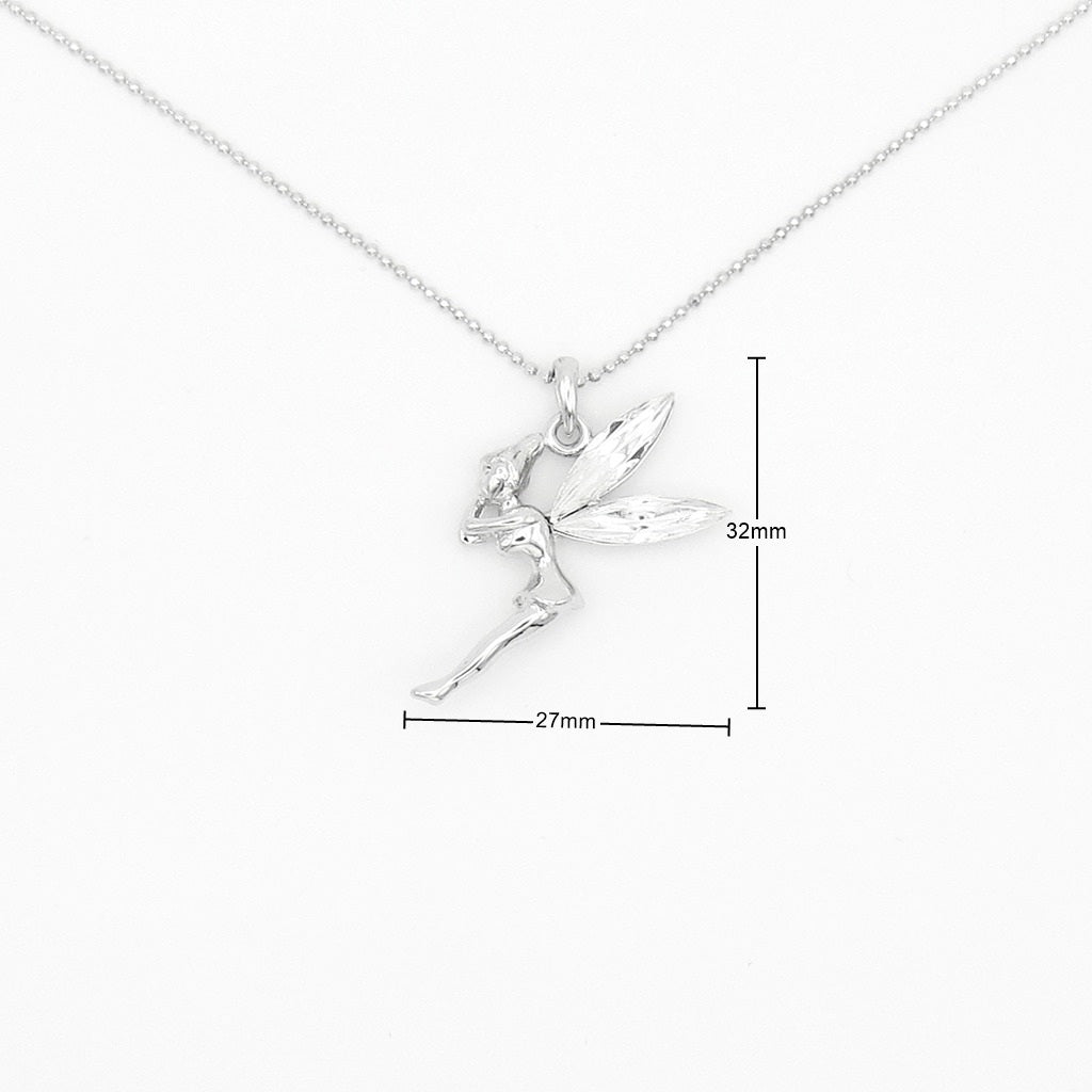 Crystal Fairy necklace-Stainless Steel Chains-6-Glitters