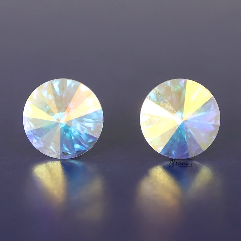 Swarovski aurora online borealis earrings