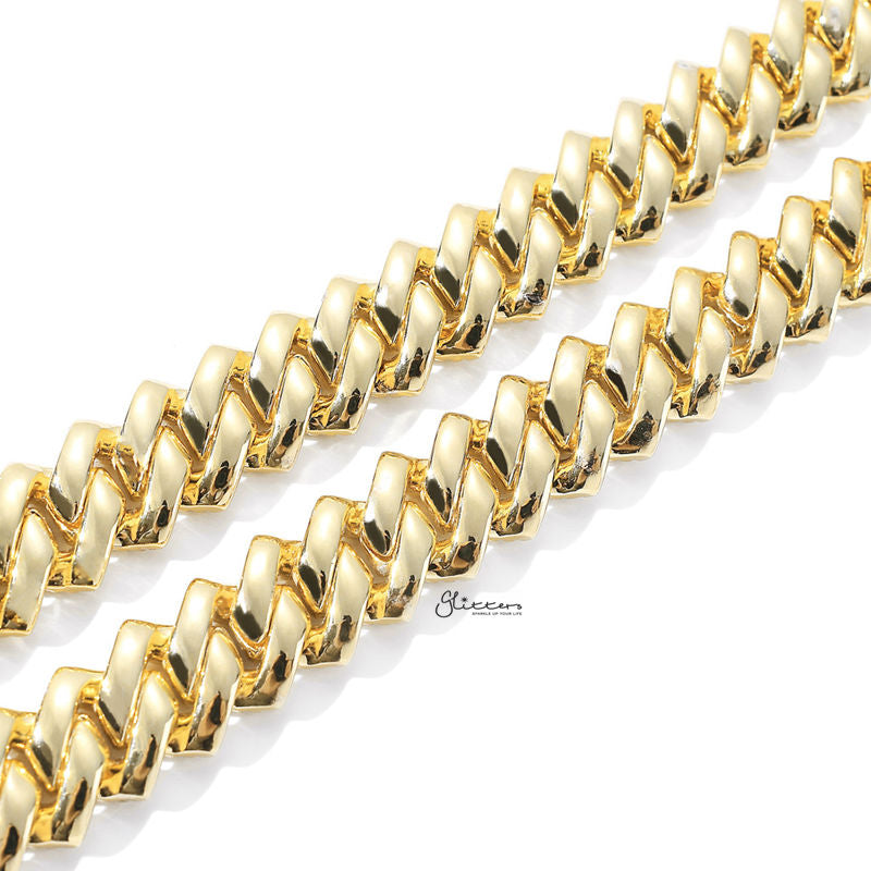 14mm Iced Out CZ Paved Miami Cuban Chain - Gold-Chain Necklaces, Hip Hop, Hip Hop Chains, Iced Out, Jewellery, Men's Chain, Men's Jewellery, Men's Necklace, Necklaces, Women's Jewellery-nk1042g3-800_dde8f490-bf2c-4921-a1f6-5416e0989352-Glitters