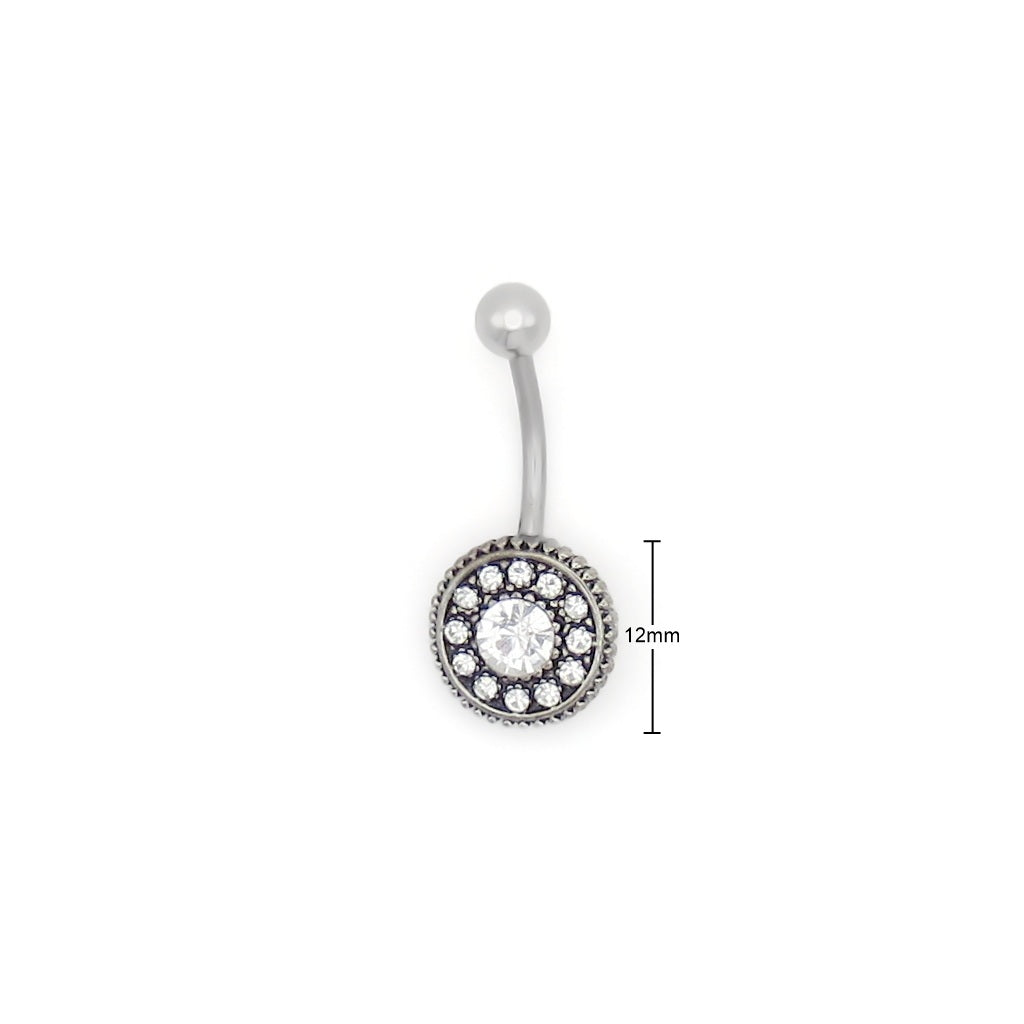 Gemstone Belly Button Rings-Belly Rings-2-Glitters