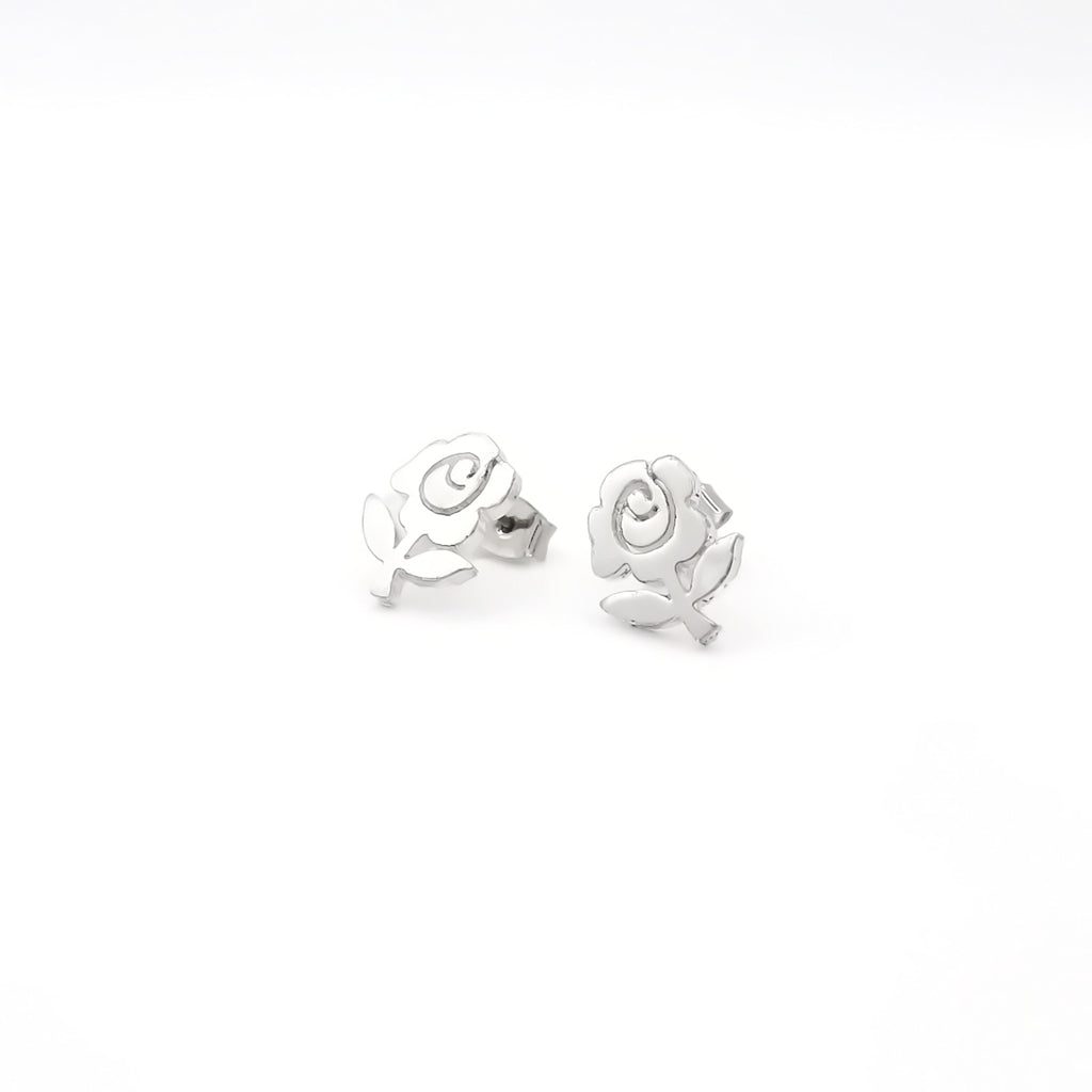 Rose Stud Earrings