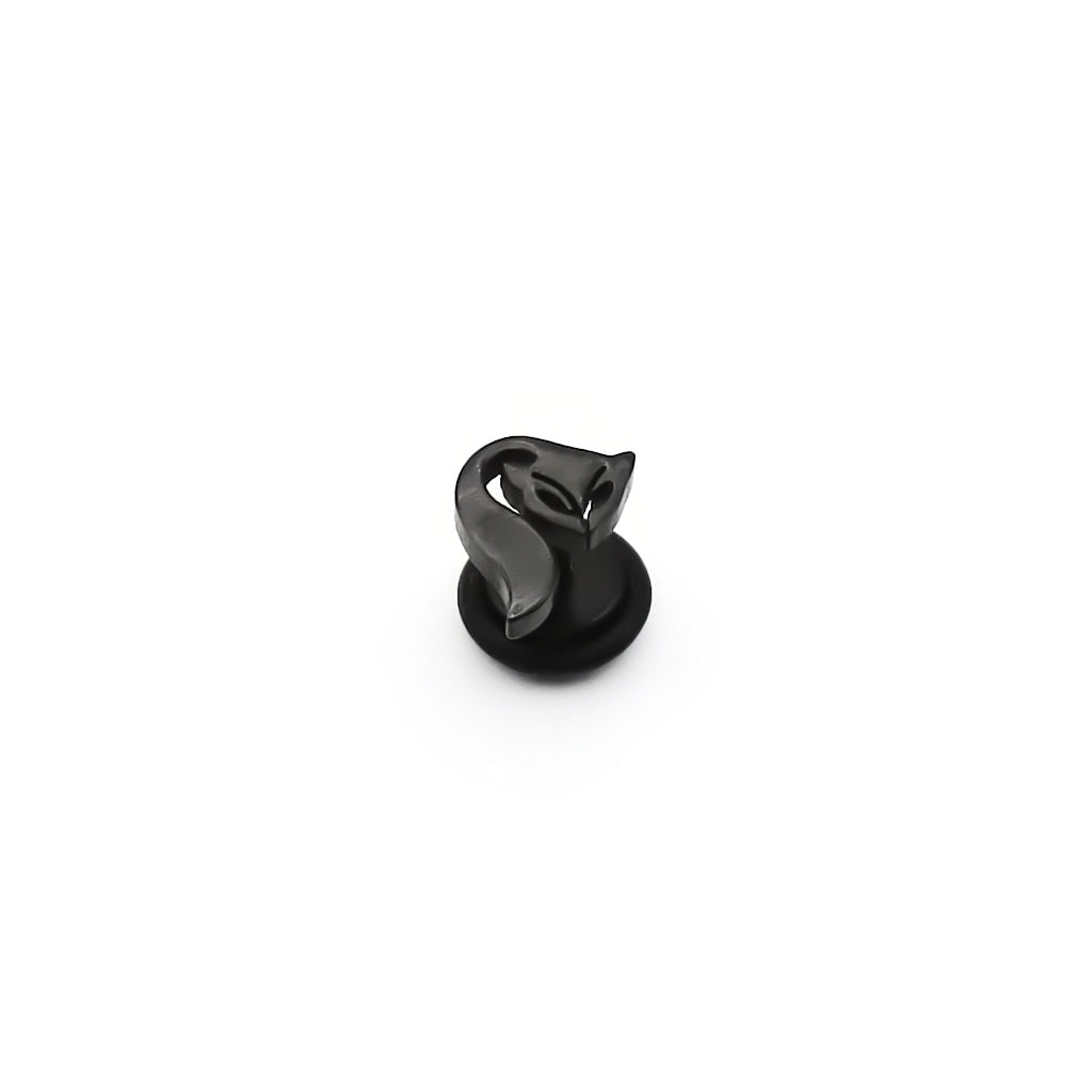 Stainless Steel Fox Fake Plug Earring