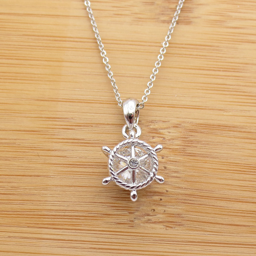 Crystal Helm necklaces-Stainless Steel Chains-2-Glitters