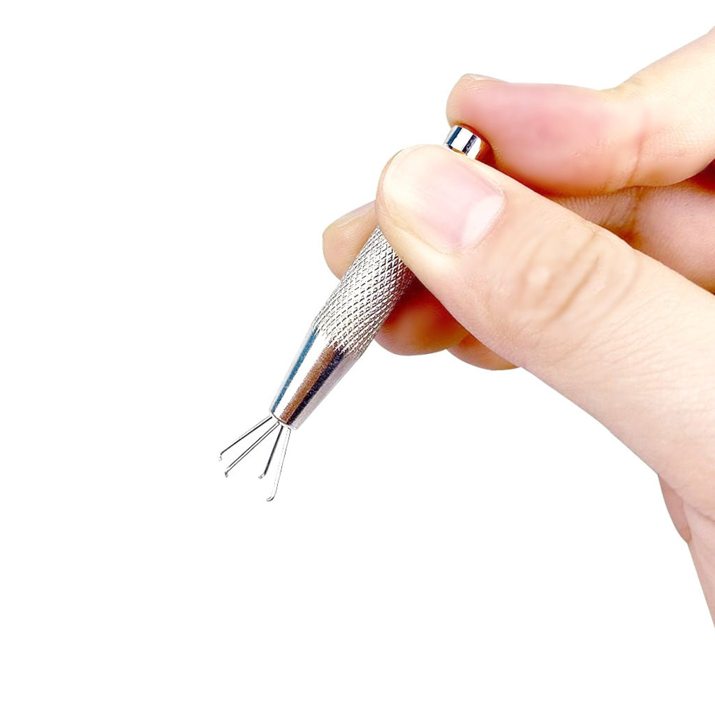 4-Prong Piercing Ball Grabber Tool | Threaded Jewellery Top Changer-Parts-2-Glitters