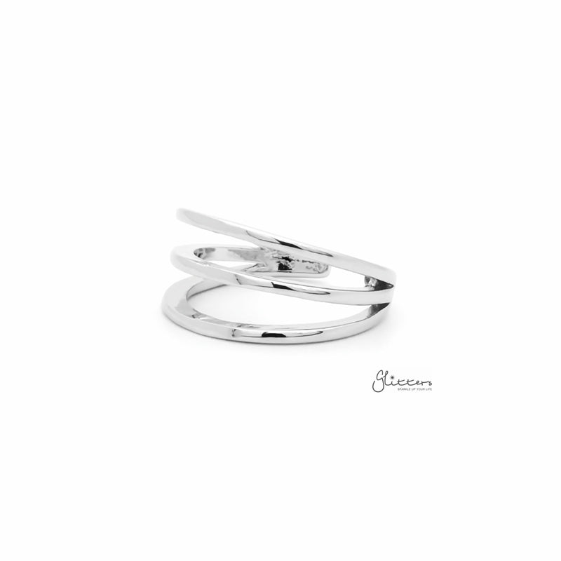 Three Lines Plain Band Toe Ring - Silver-Jewellery, Toe Ring, Women's Jewellery-TOR0007-S2_800-Glitters